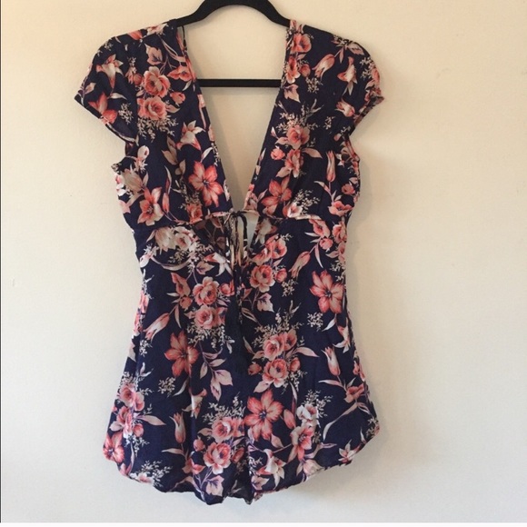 Cotton Candy LA Pants - Cotton Candy LA Floral Romper